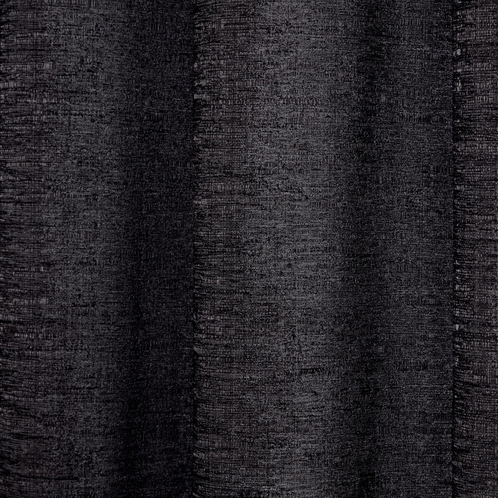 Delphine Blackout Curtain Charcoal 137 x 168cm Image 4