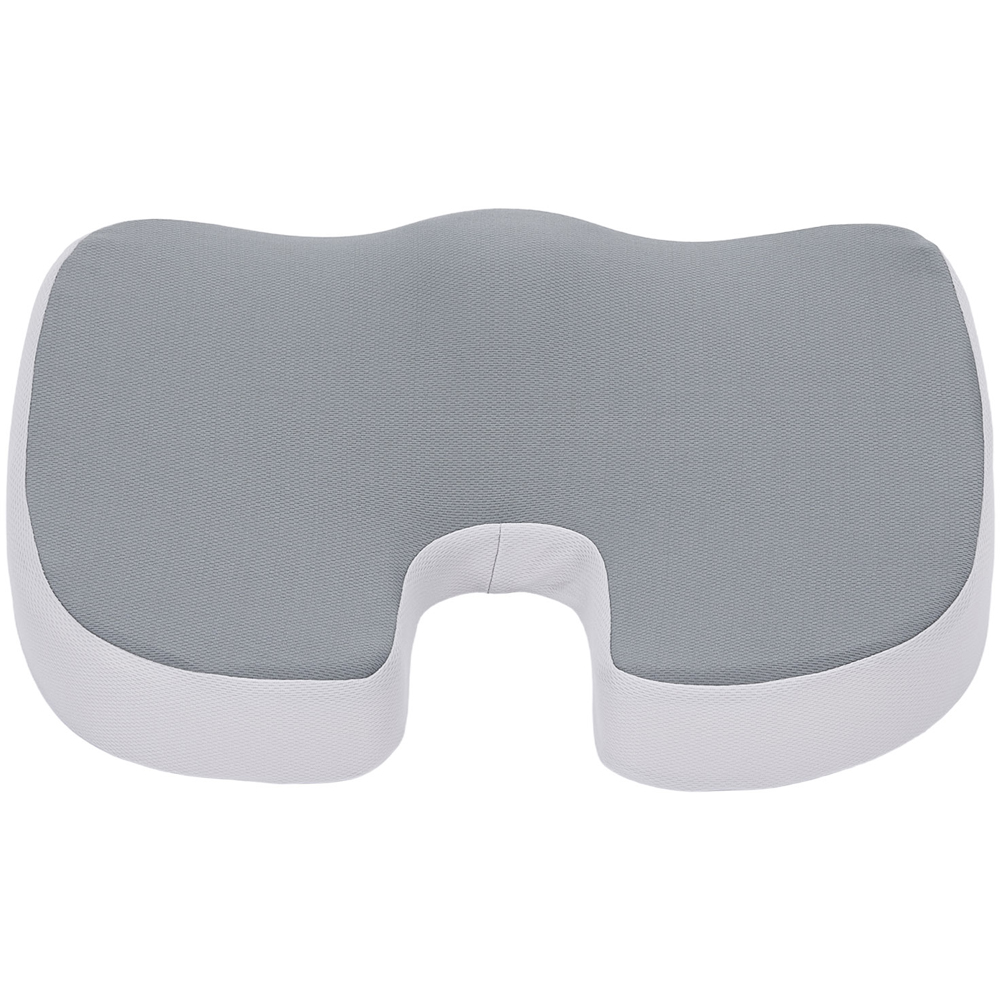 Living and Home Grey Memory Foam Seat Cushion 43 x 35cm Image 4