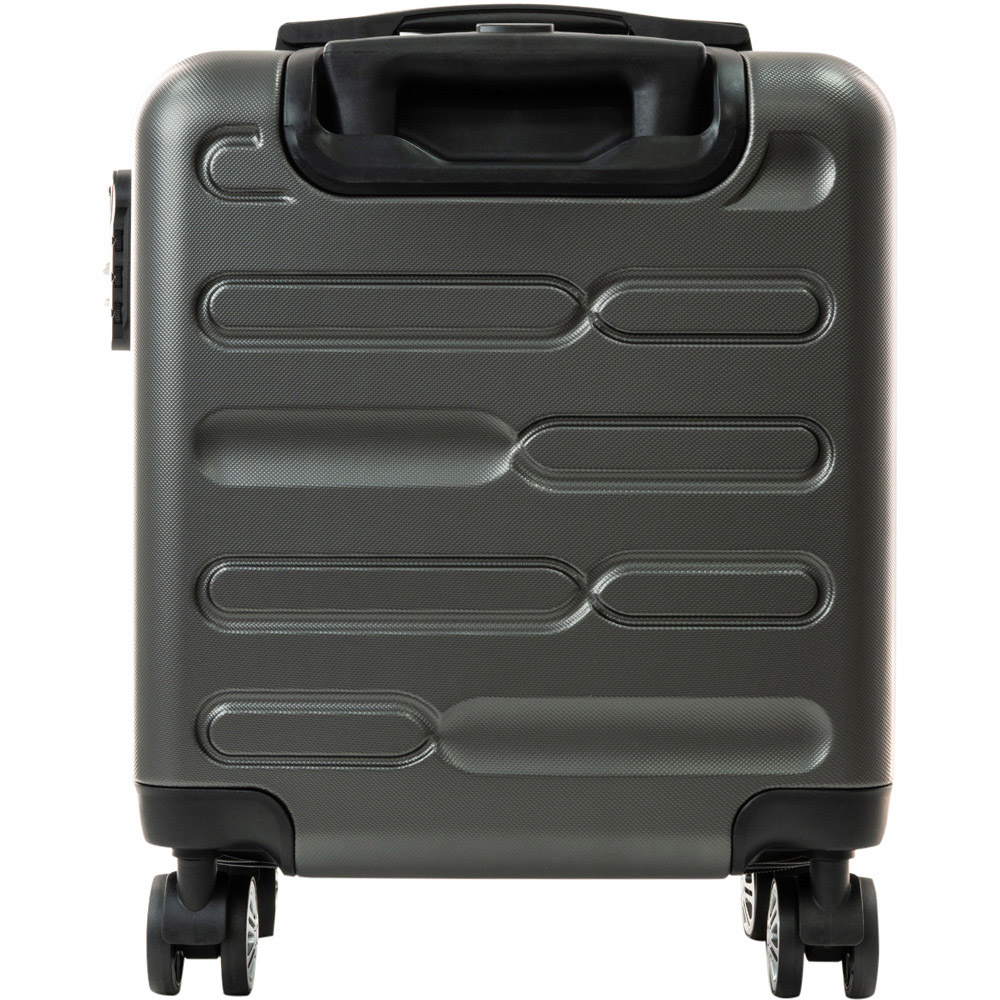 SA Products Grey Carry On Cabin Suitcase 45cm Image 4