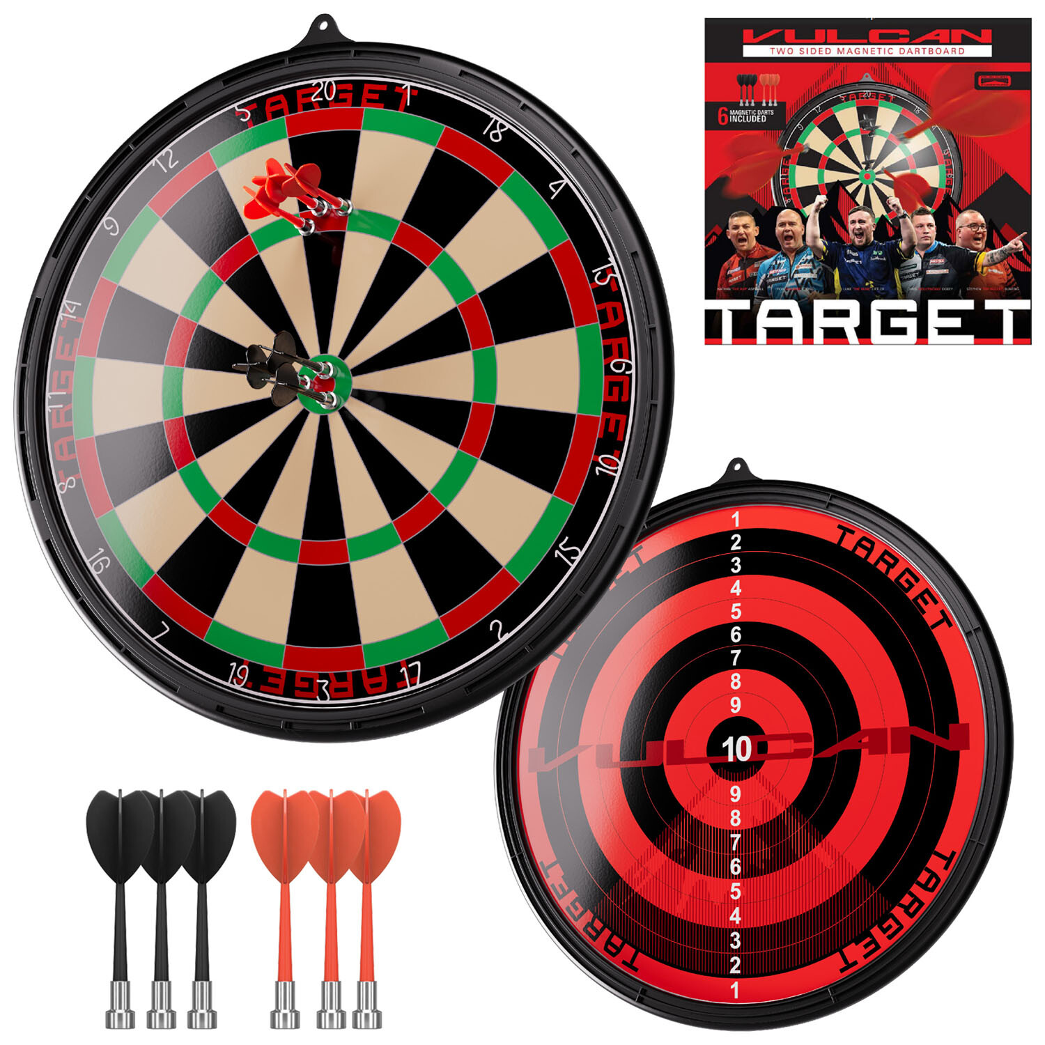 Vulcan Magnetic Dartboard Image 1