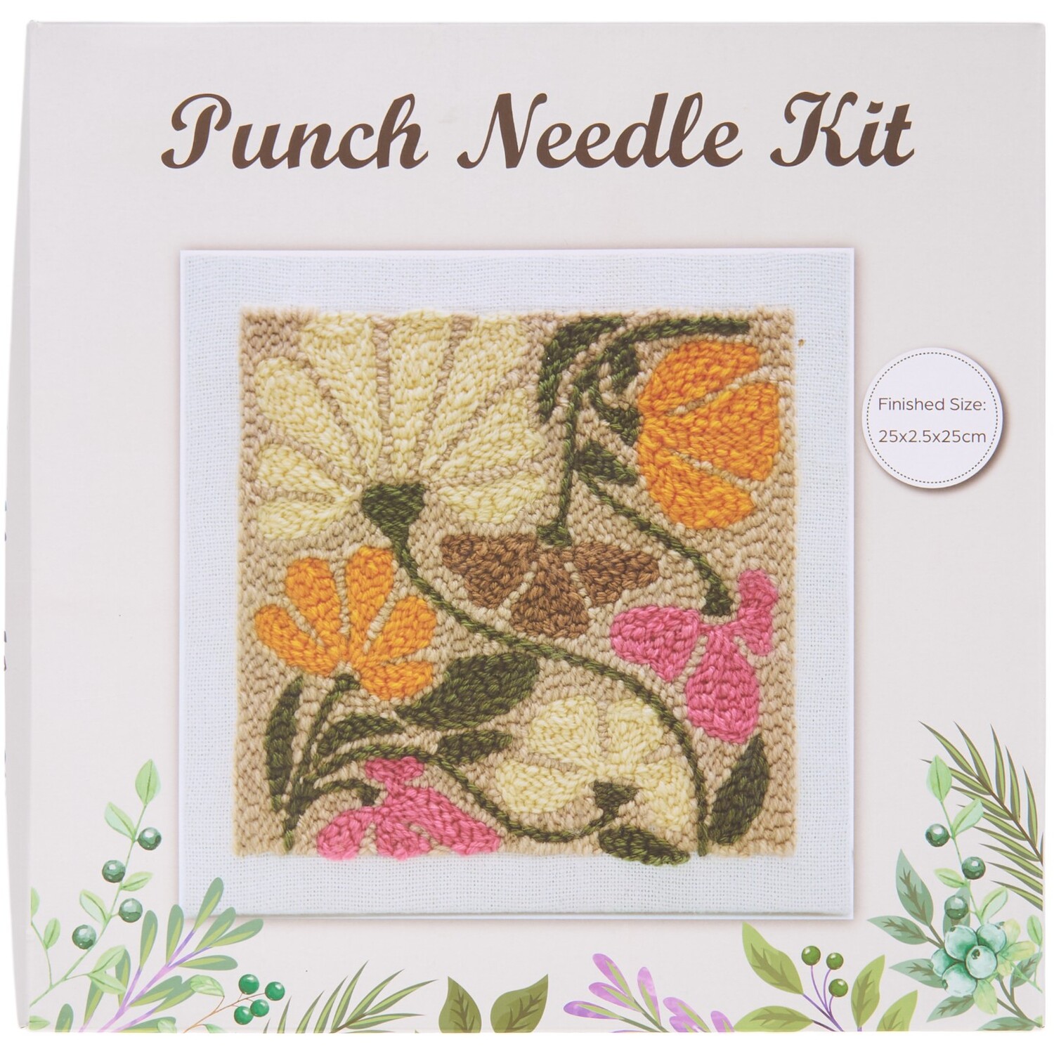 Punch Needle Kit Multicolour Wilko Punch Needle Kit Multicolour Wilko