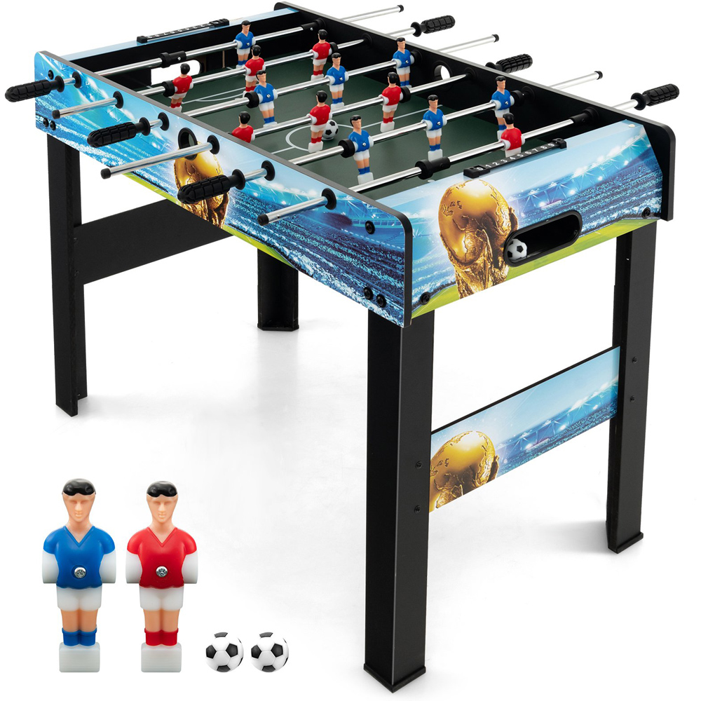 Costway Freestanding Soccer Game Table Play Set Image 2