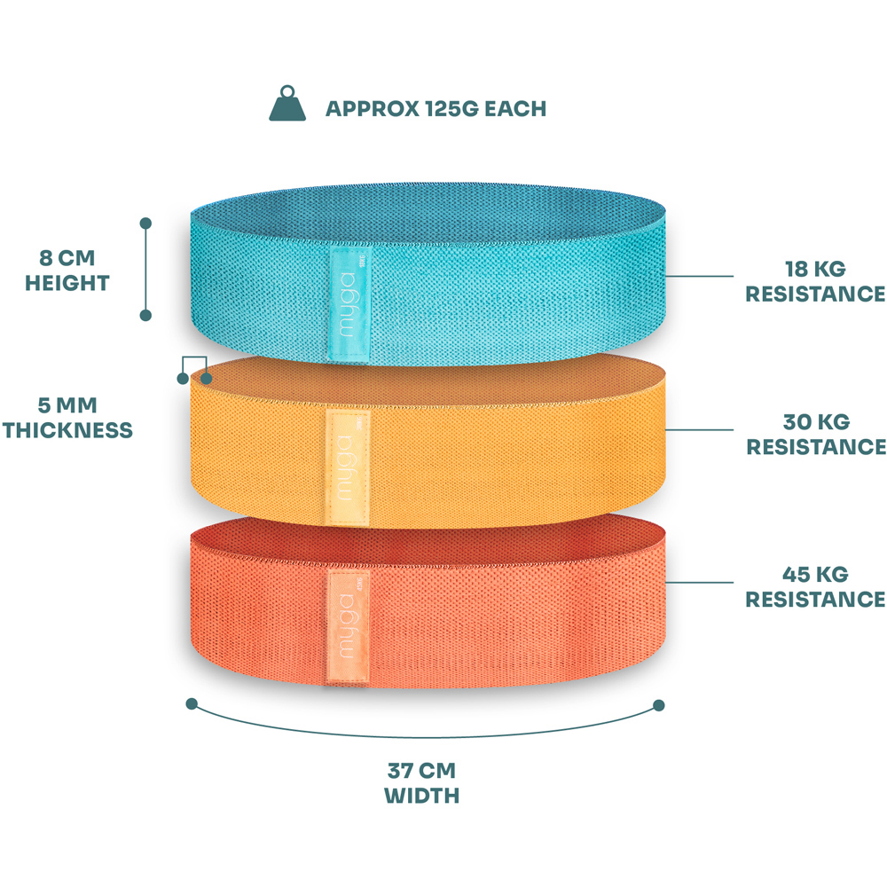 Myga Glute Resistance Bands Image 3