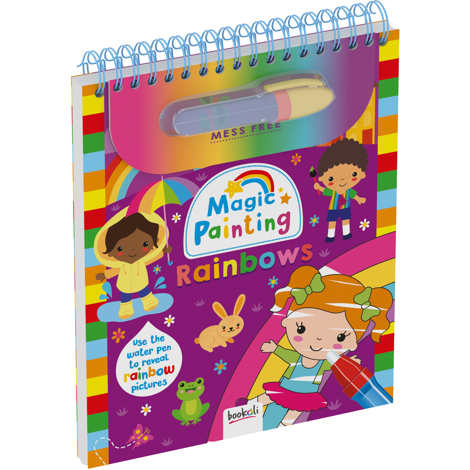 Magic Painting Rainbows Book - Multicolour Image