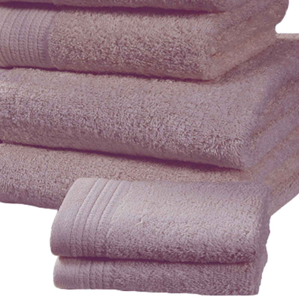 Rapport Home Chatsworth Super Soft 600gsm Combed Cotton Purple Face Towel Image 3