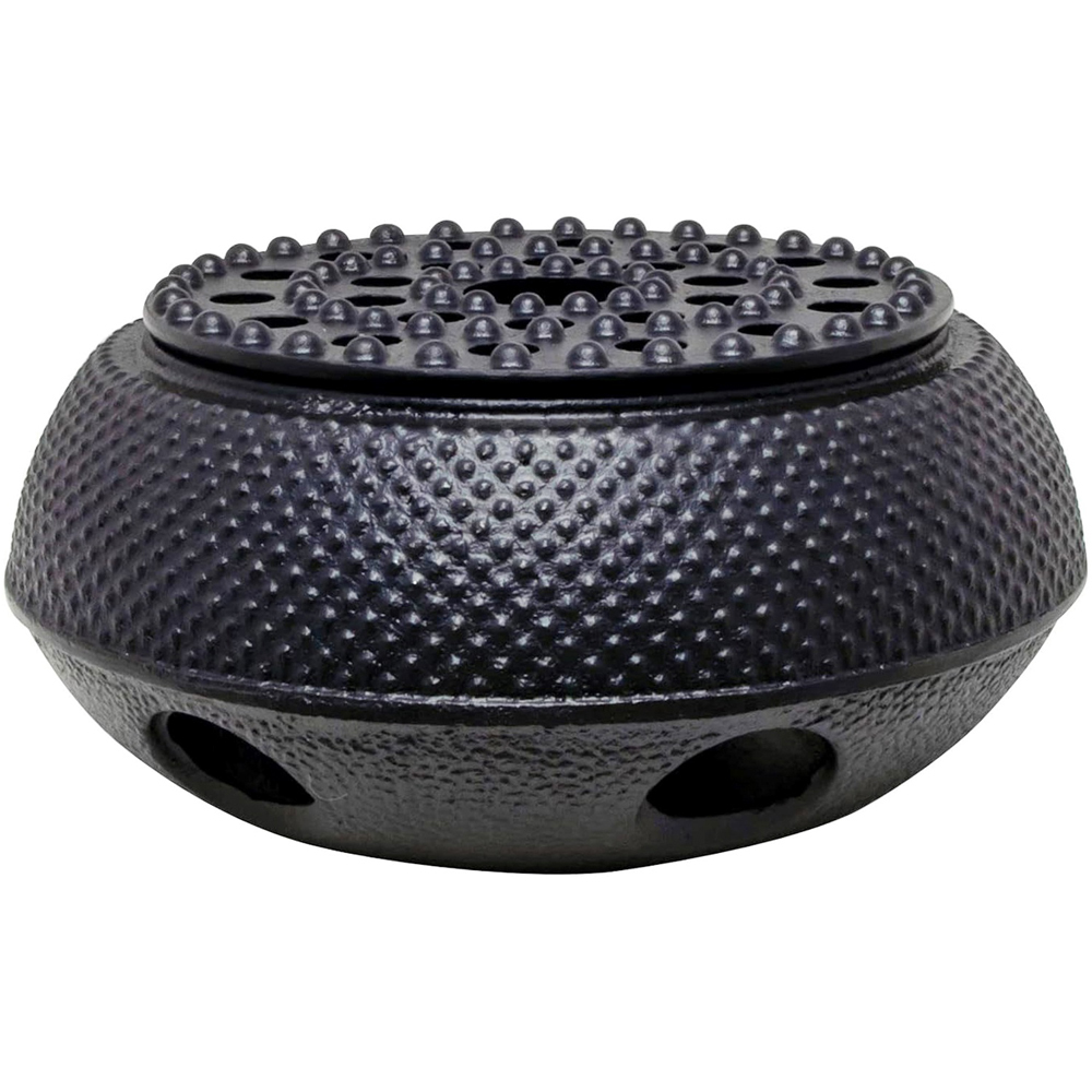 Gr8 Home Black Cast Iron Japanese Teapot Warmer Image 1