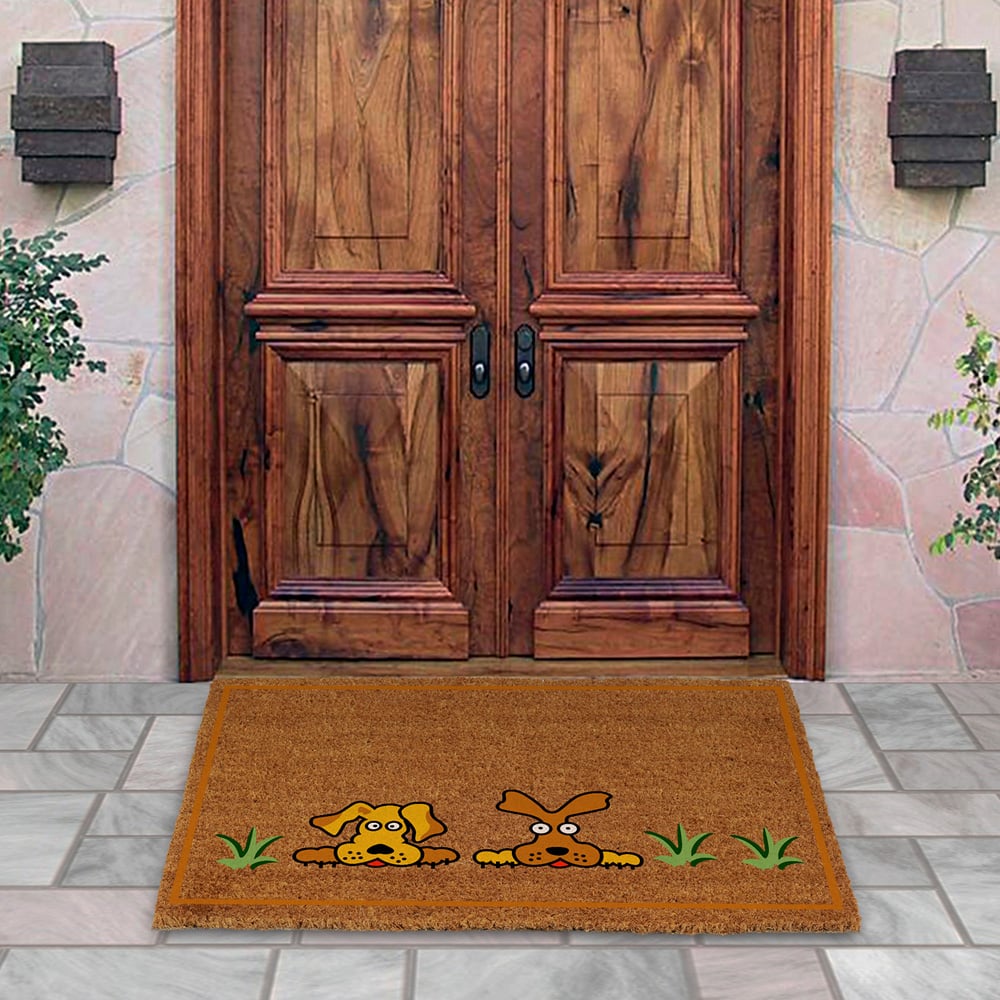 Coco & Coir Doggy Doggy Coir Door Mat 40 x 60cm Image 2