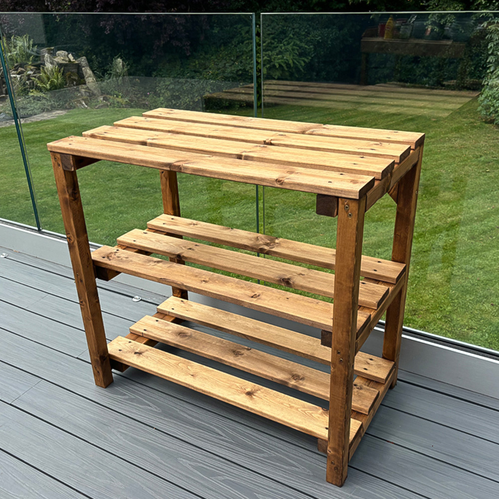 Charles Taylor Bramshall 3 Shelf Large Storage Table Image 2