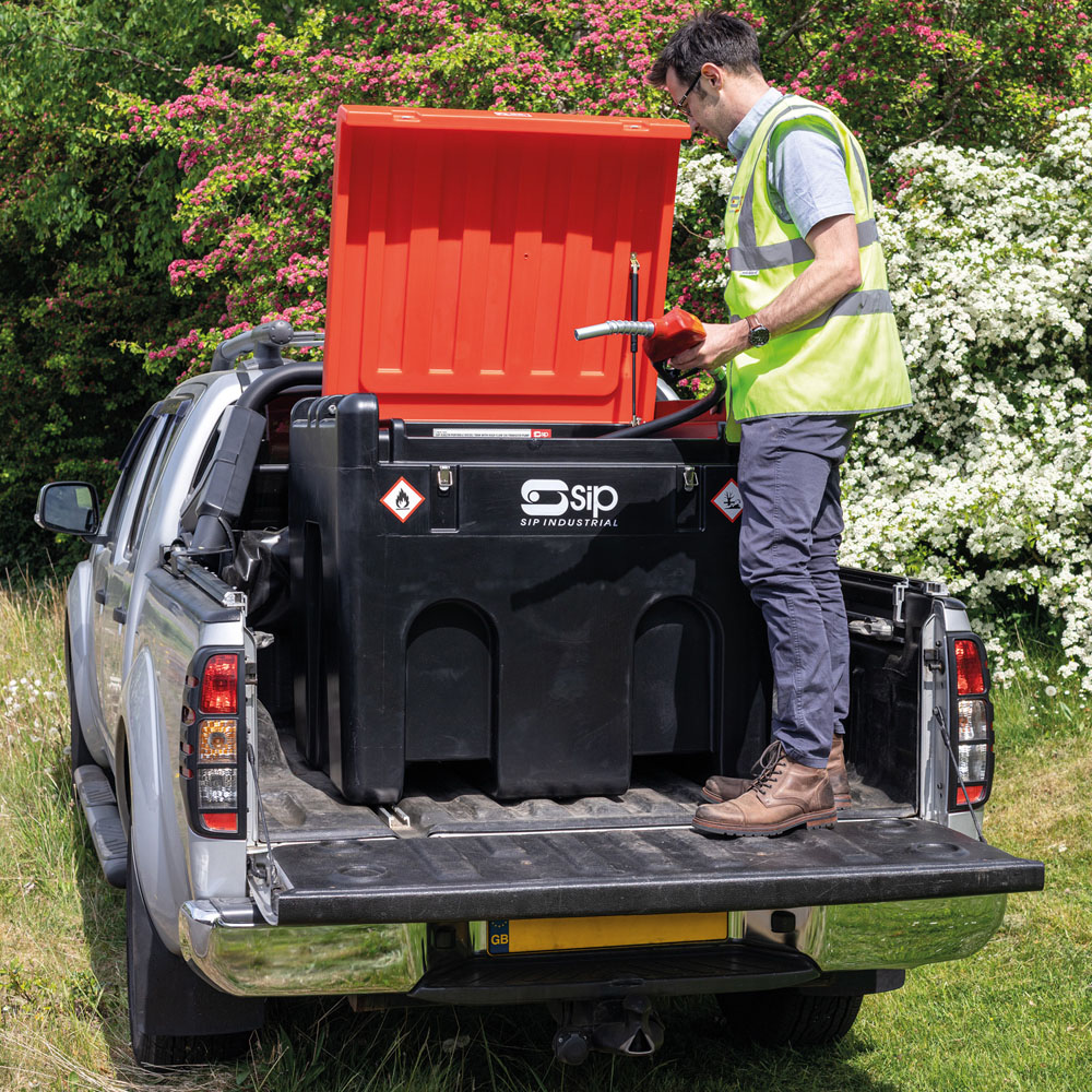 SIP Portable Diesel Tank with High-Flow Transfer Pump 12V 430L Image 2