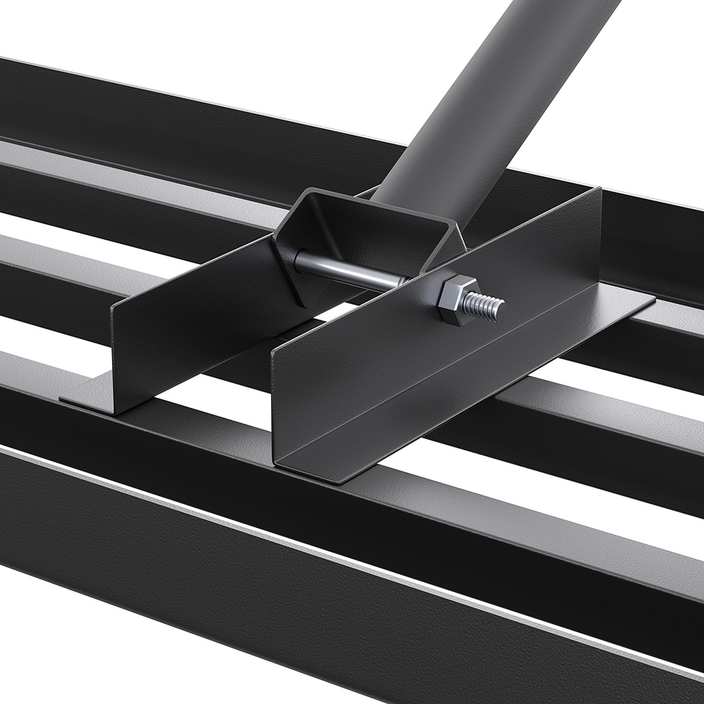 Living and Home Lawn Levelling Rake with Stainless Steel Handle 213cm Image 4