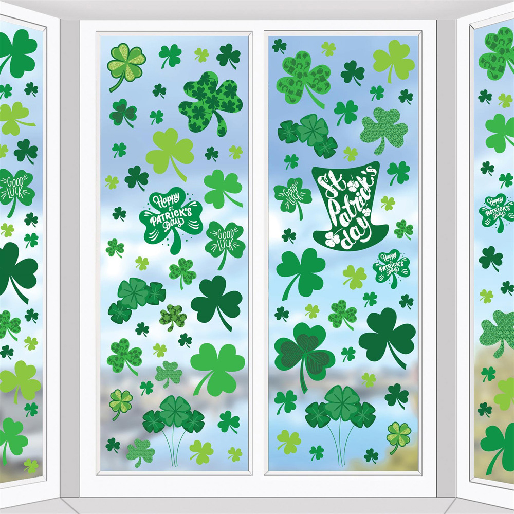 Walplus St Patrick Day's Window Clings Image 1
