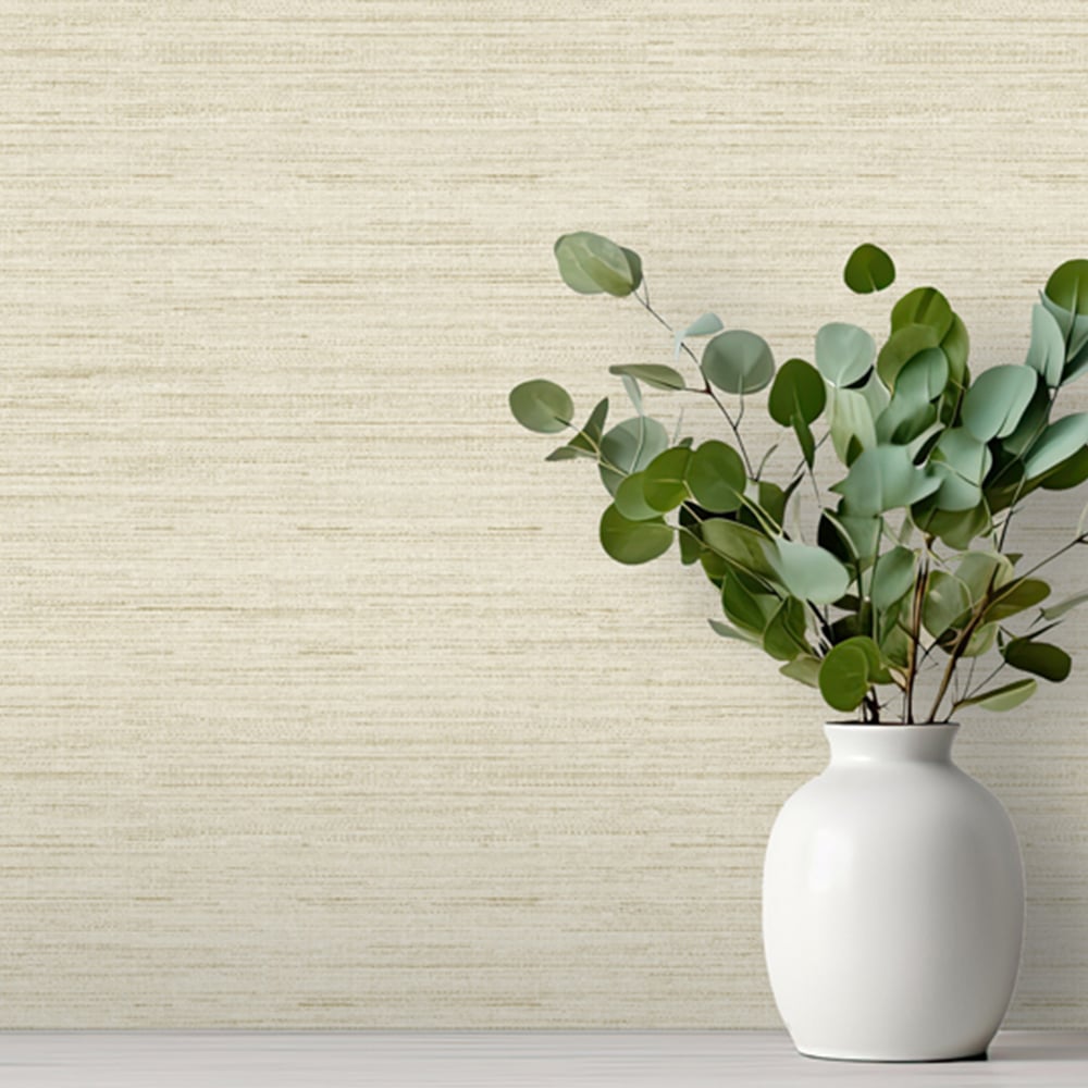 Arthouse Ginkgo Plain Neutral Wallpaper Image 4