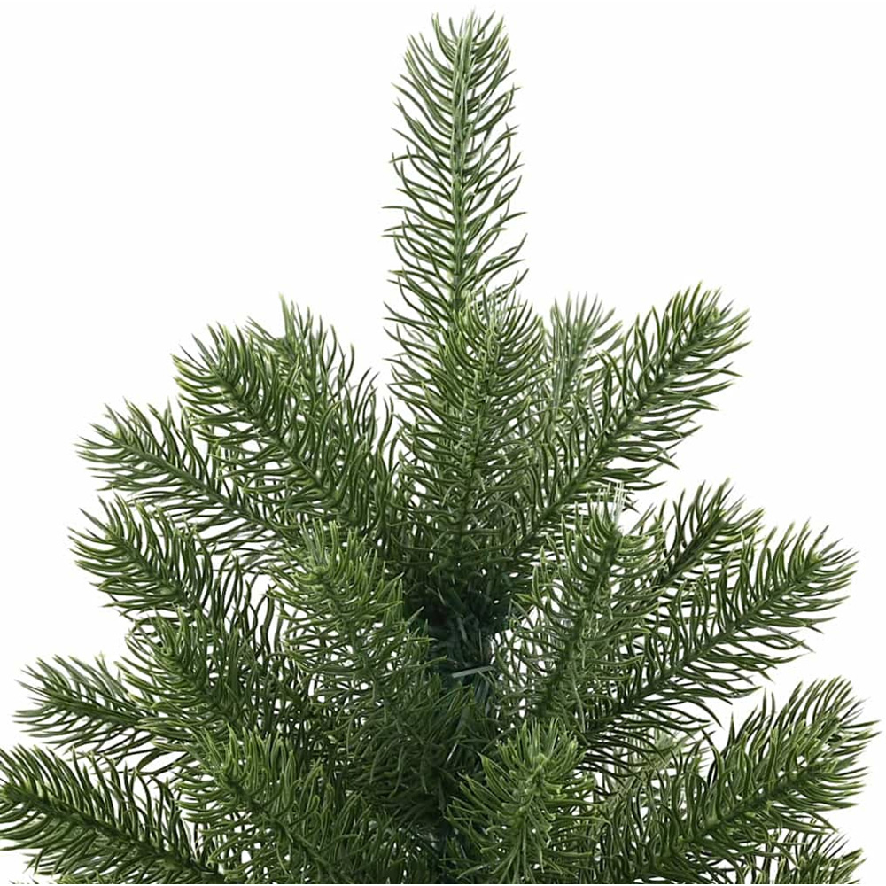 vidaXL Pre-Lit Green Artificial Christmas Tree 8ft Image 7