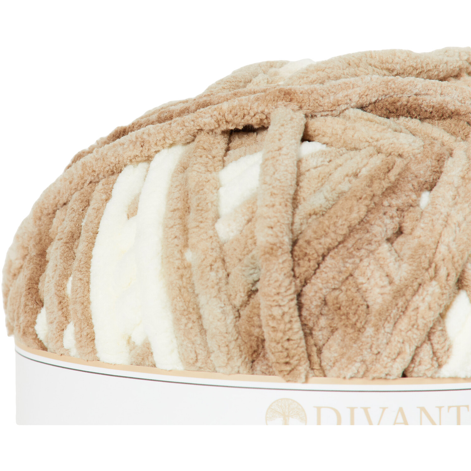 Divante Giant Soft Touch Yarn Brown Multi Image 3
