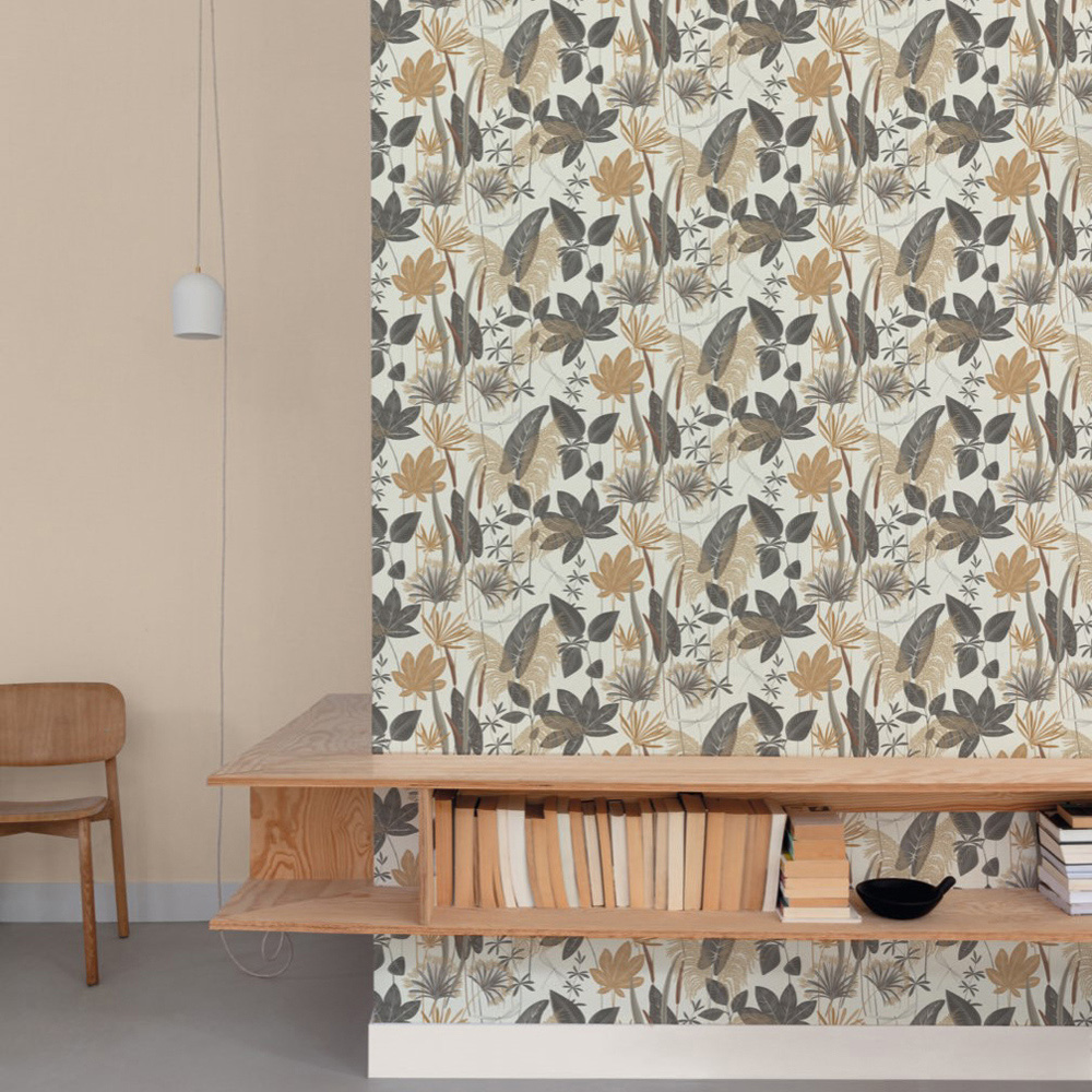 Grandeco Loma Grey Wallpaper Image 2