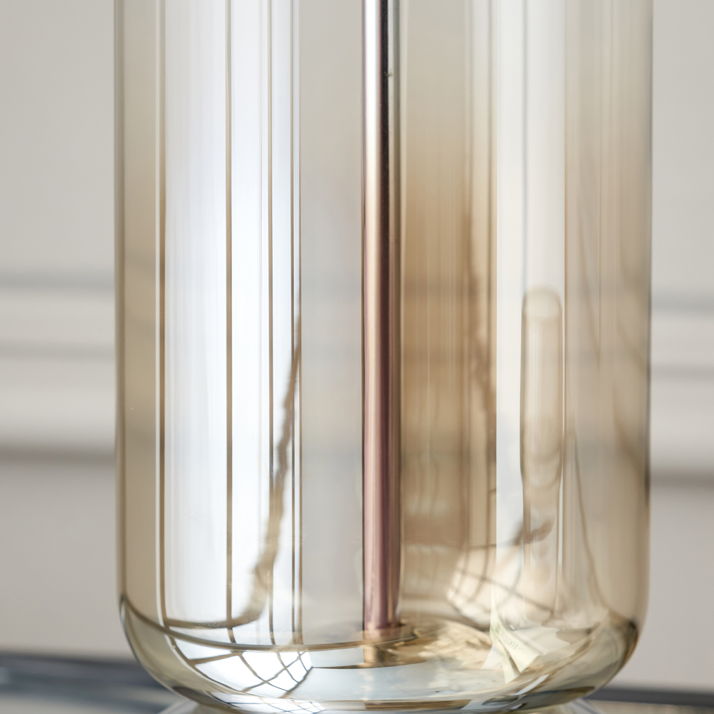 Pacific Lifestyle Vivienne Lustre Ombre Glass Table Lamp Image 4