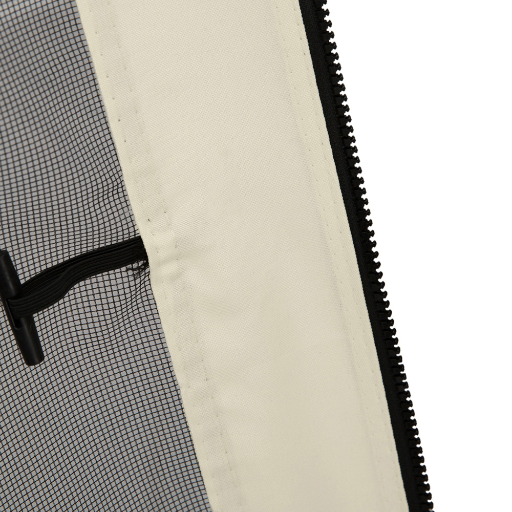 Outsunny 3 x 3m Mesh Mosquito Netting Screen Wall Image 3
