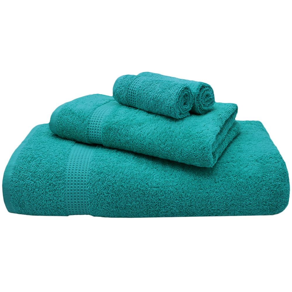 Mayfair Egyptian Cotton Jade Bath Towel Set of 2 Image 1