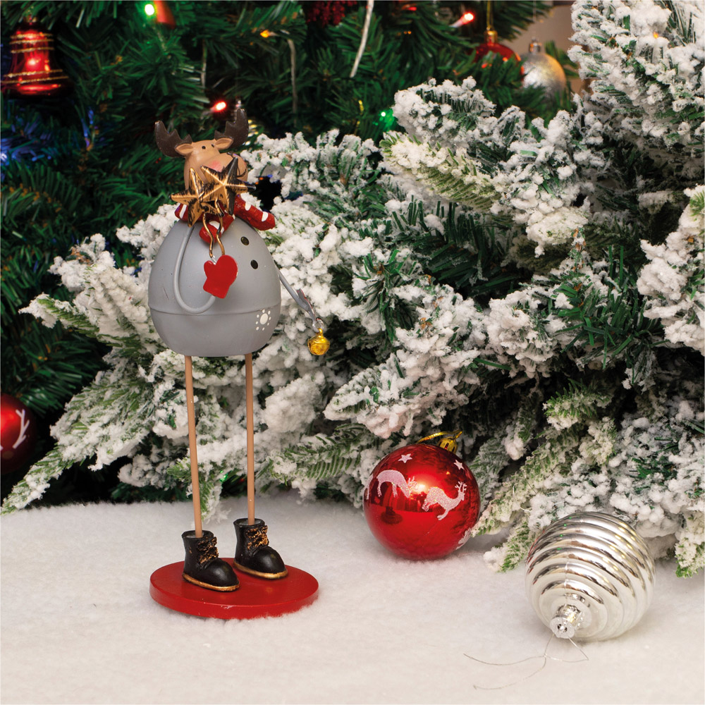 St Helens Metal Reindeer Decoration Image 4