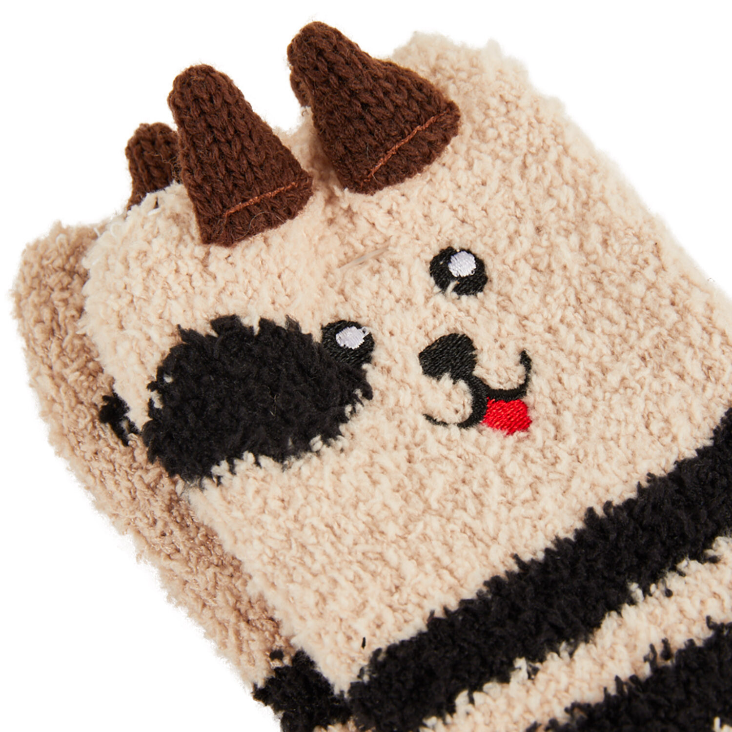 Animal Fluffy Socks - Multicolour Image 8