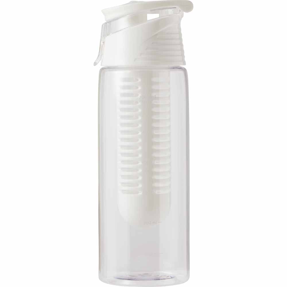 Wilko White Fruit Infuser Bottle Wilko