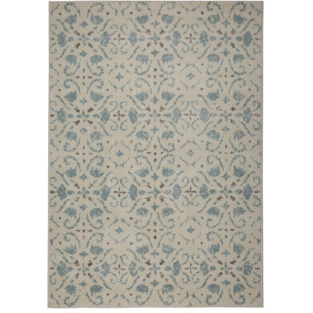 Homemaker Echo Ivory Tile Geometric Rug 160 x 230cm Image 3