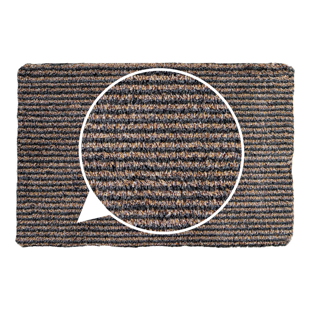 JVL Kensington Striped Barrier Door Mat 50 x 75cm Image 4