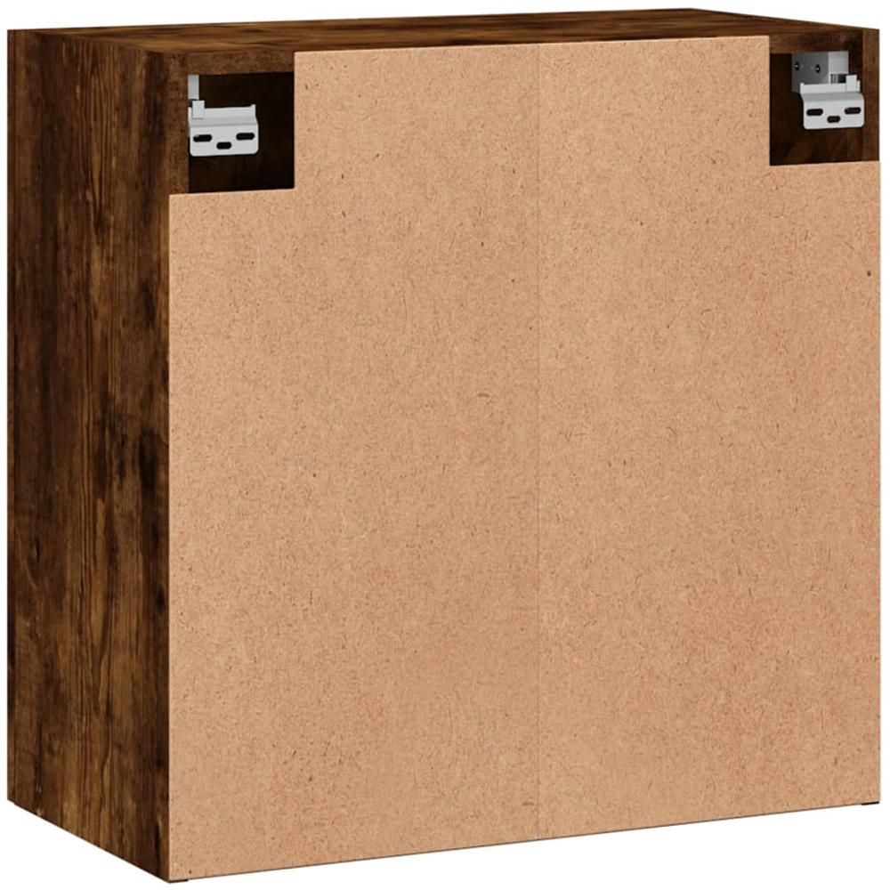 vidaXL 2 Door Smoked Oak Wall Cabinet Image 8
