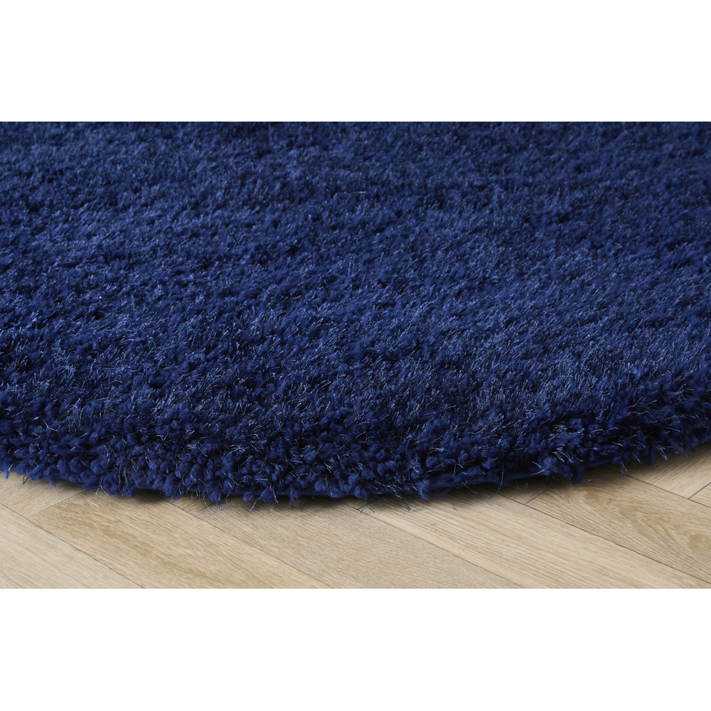 Origins Chicago Indigo Round Rug 133cm Image 4