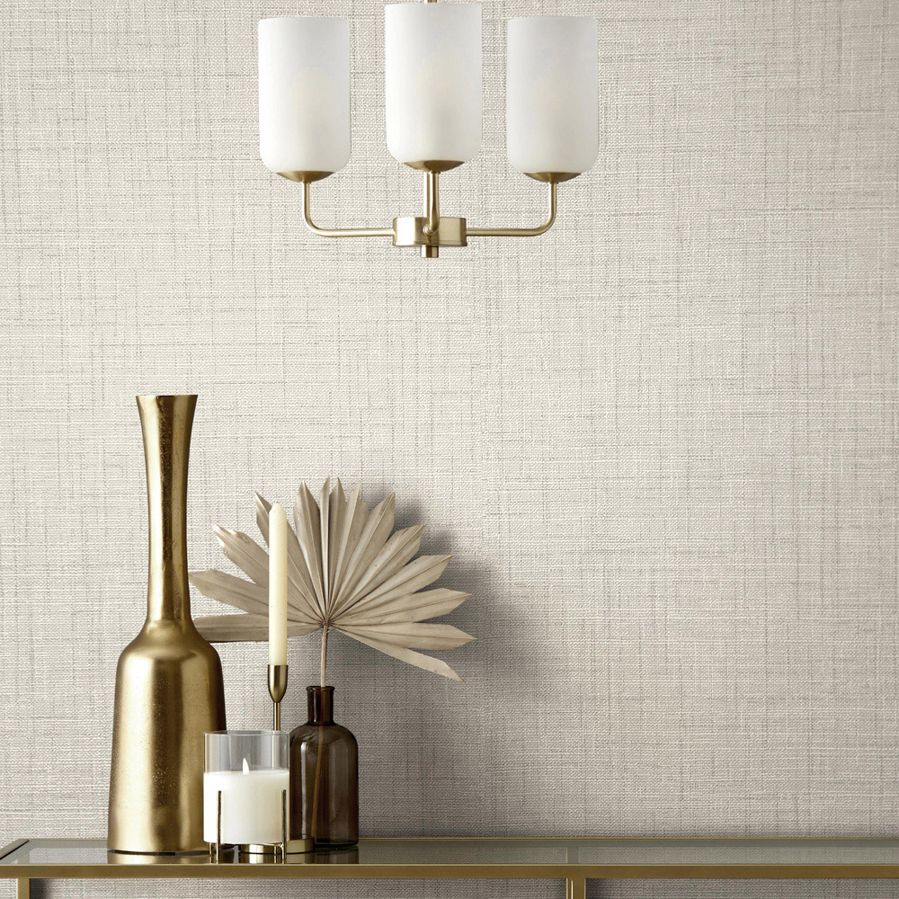 Fine Décor Grace Larson Texture Fabric Effect Stone Wallpaper Image 3