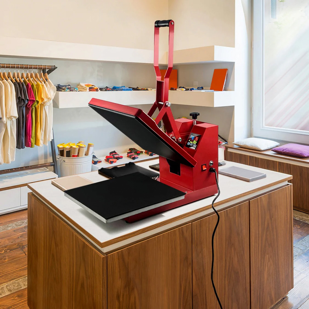 Body Revolution Clam Heat Press 38 x 38cm and Vinyl Cutter Bundle 1350mm Image 2