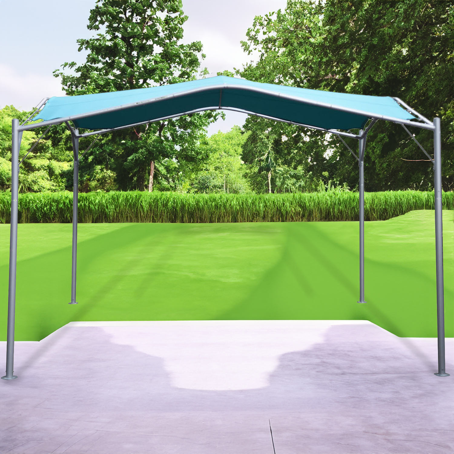 Swan Steel Gazebo - Blue Image 1