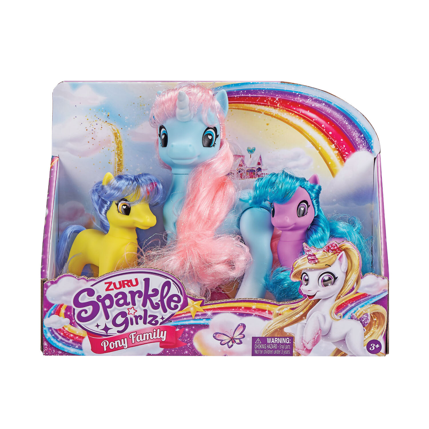 Sparkle Girlz Pony Family Image