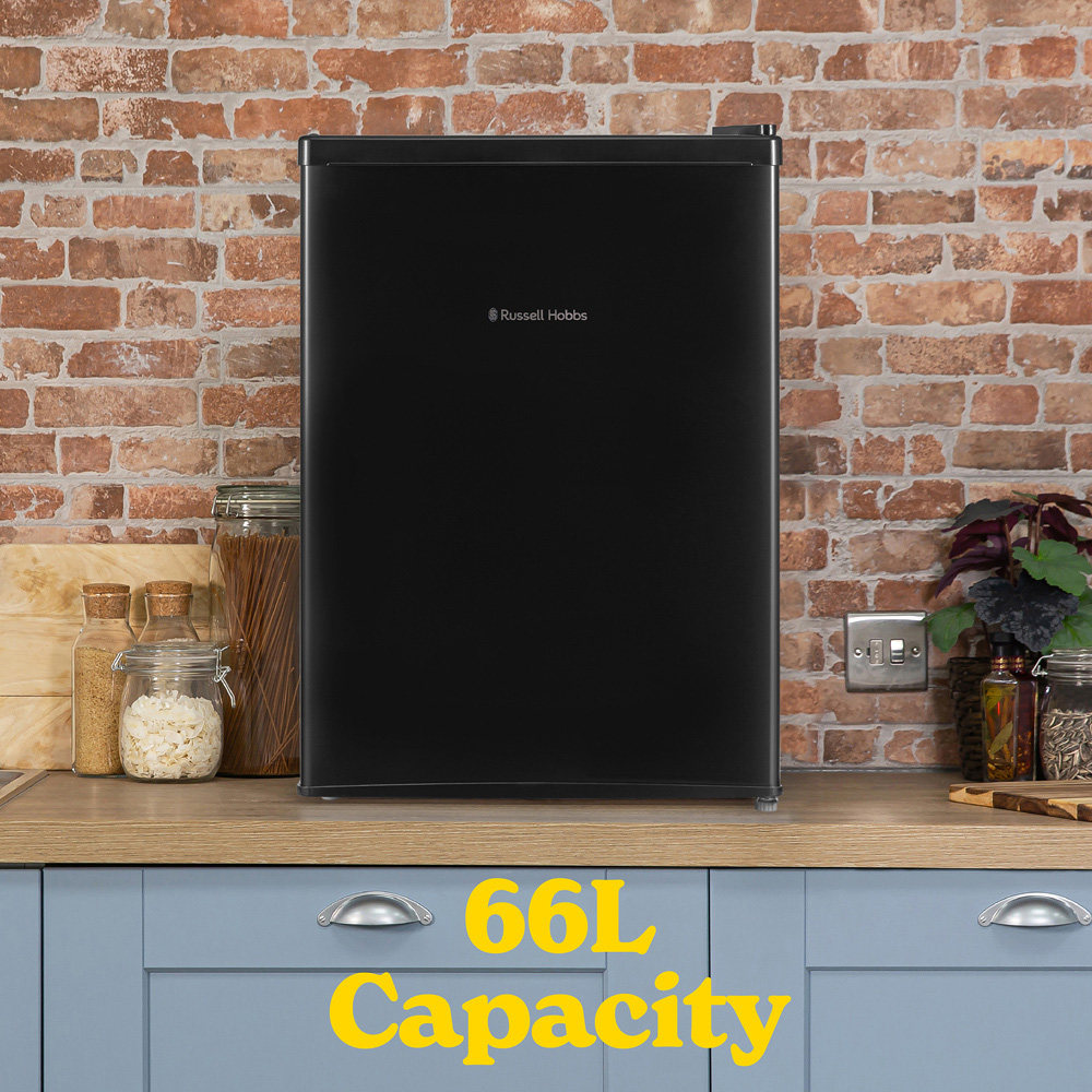 Russell Hobbs RH67TTLF0E1B Black 66L Mini Fridge Image 4