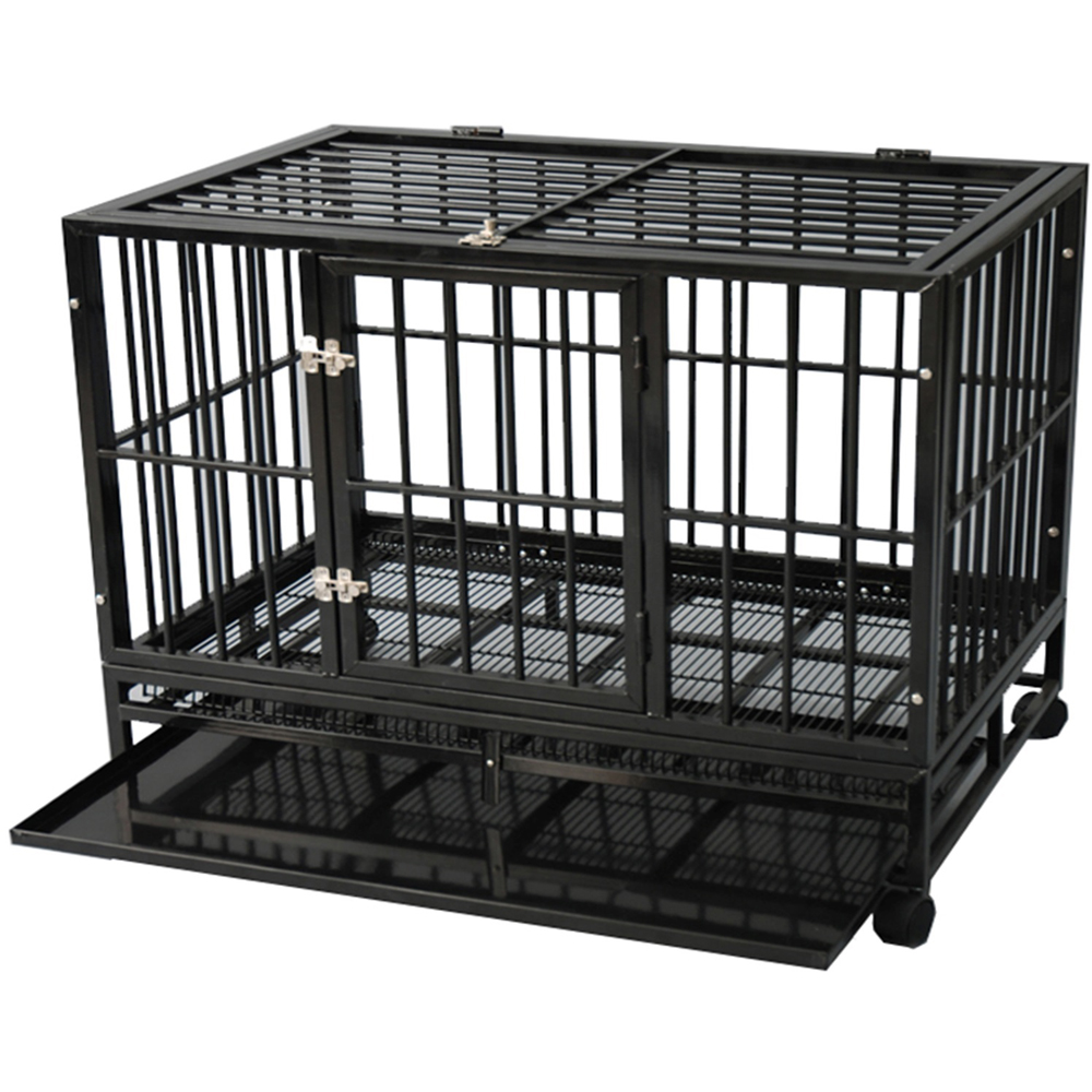 Gr8 Home Large Heavy Duty Metal Pet Dog Cage Image 3
