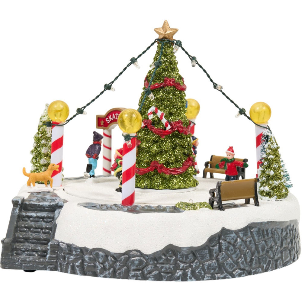 LED Christmas Tree Village Model Image 7