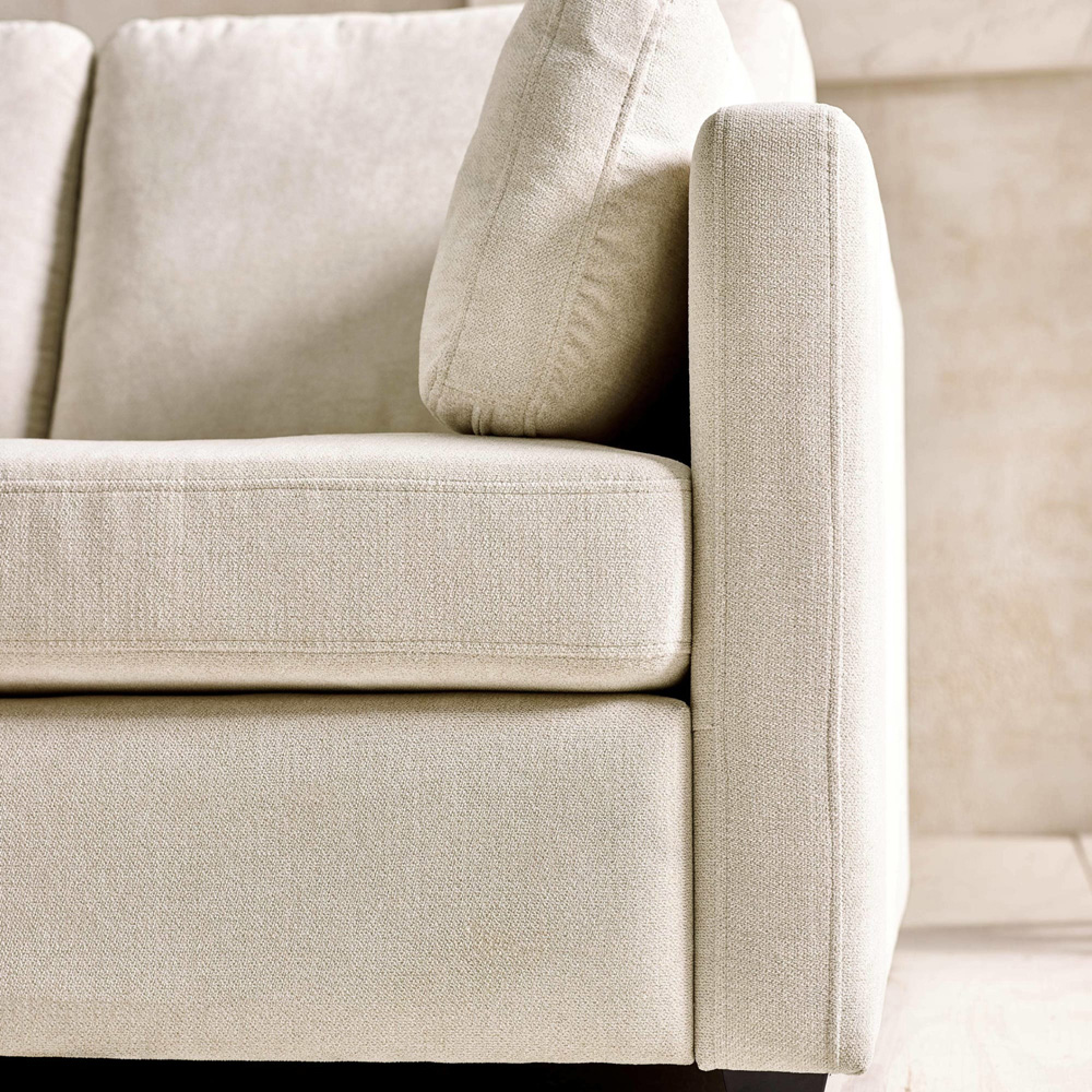 Julian Bowen Ottilie 2 Seater Natural Chenille Sofa Image 7