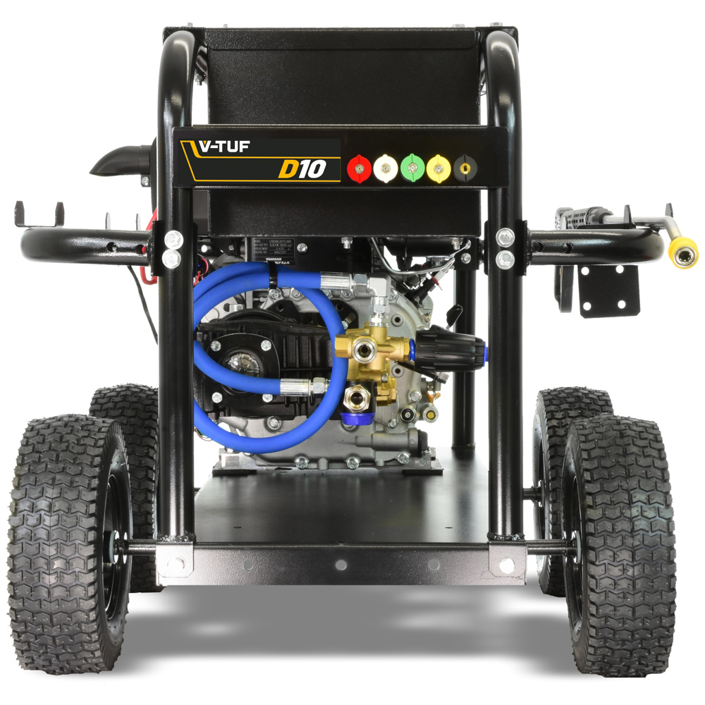 V-TUF D10 10HP Yanmar Diesel Pressure Washer 170Bar with Gearbox Pump Image 4
