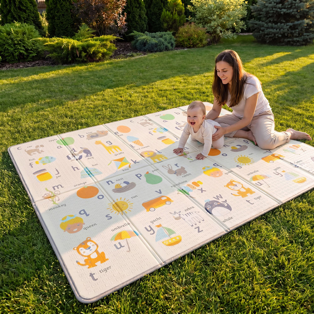 Liberty House Toys Alphabet and Roads Toddler Play Mat Image 3