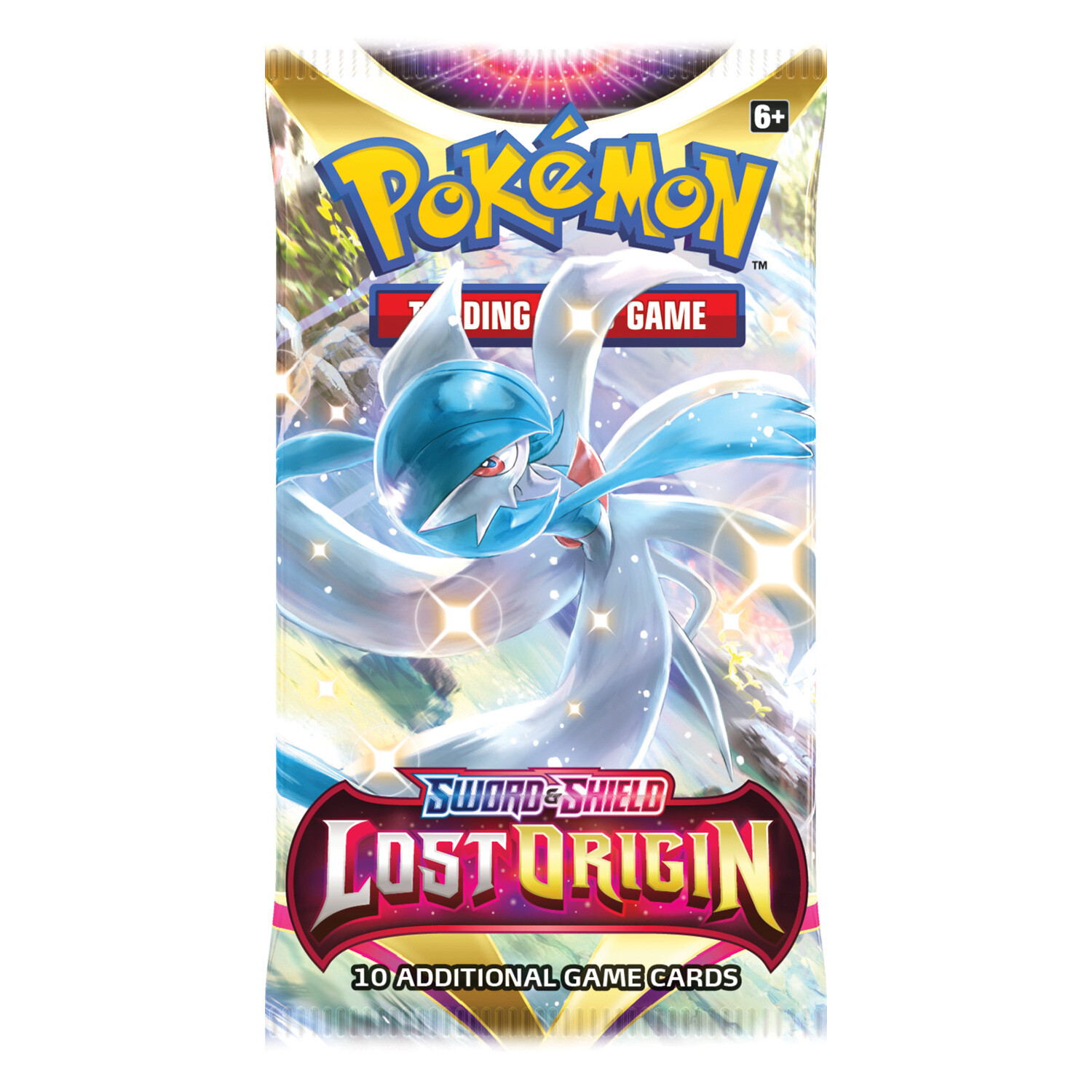 Pokemon Sword & Shield Booster Pack - Pink & Blue Image 1