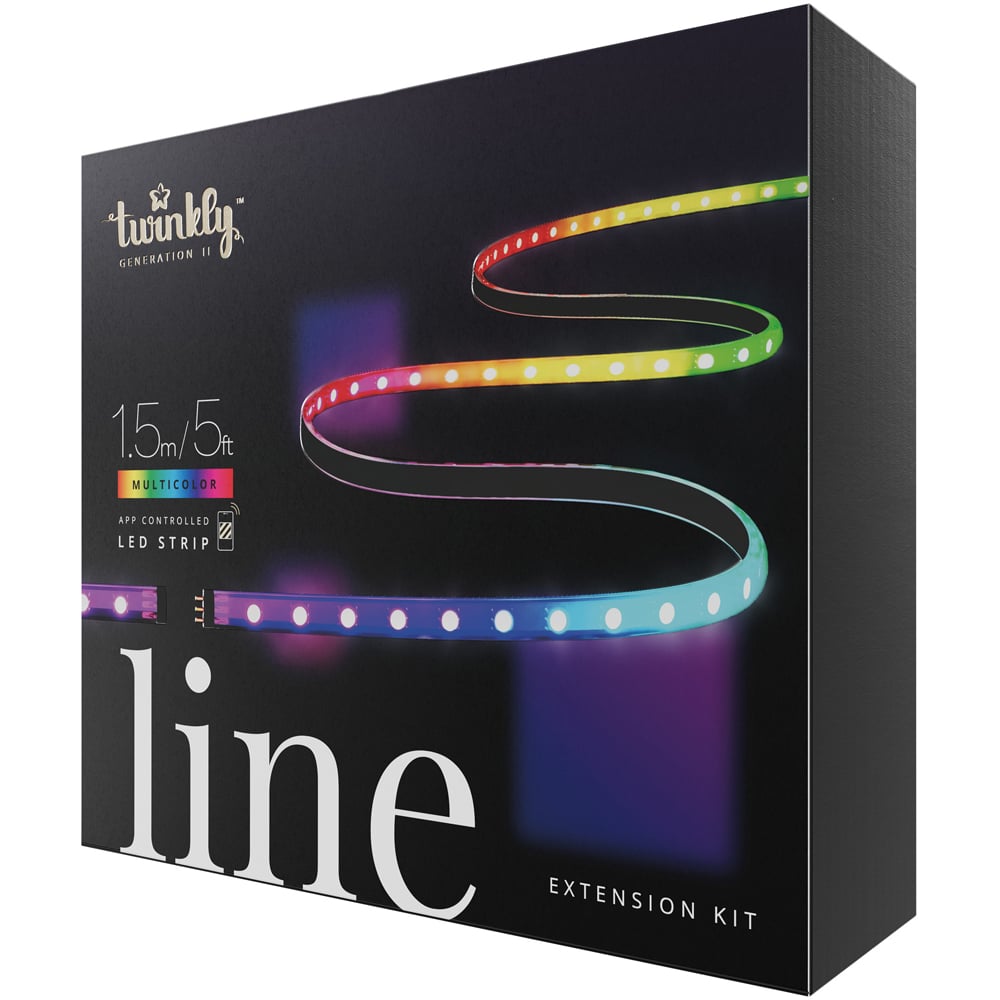 Twinkly Line 100 RGB LED Smart Light Strip Extension Kit 1.5m Image 1