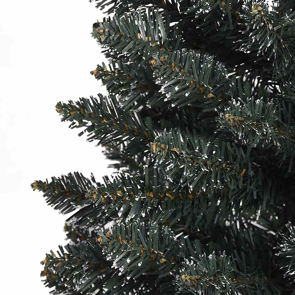 vidaXL Pre-Lit Pink Baubles Green Artificial Christmas Tree 4ft Image 7