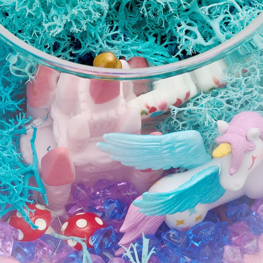 H&O Direct Kids DIY Pony Moon LED Terrarium Kit with Remote Image 4