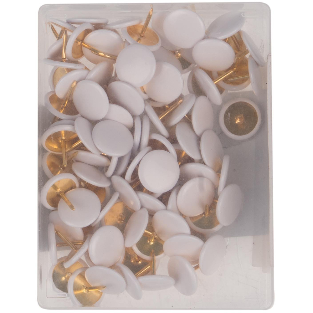 White Thumb Tack Image 2