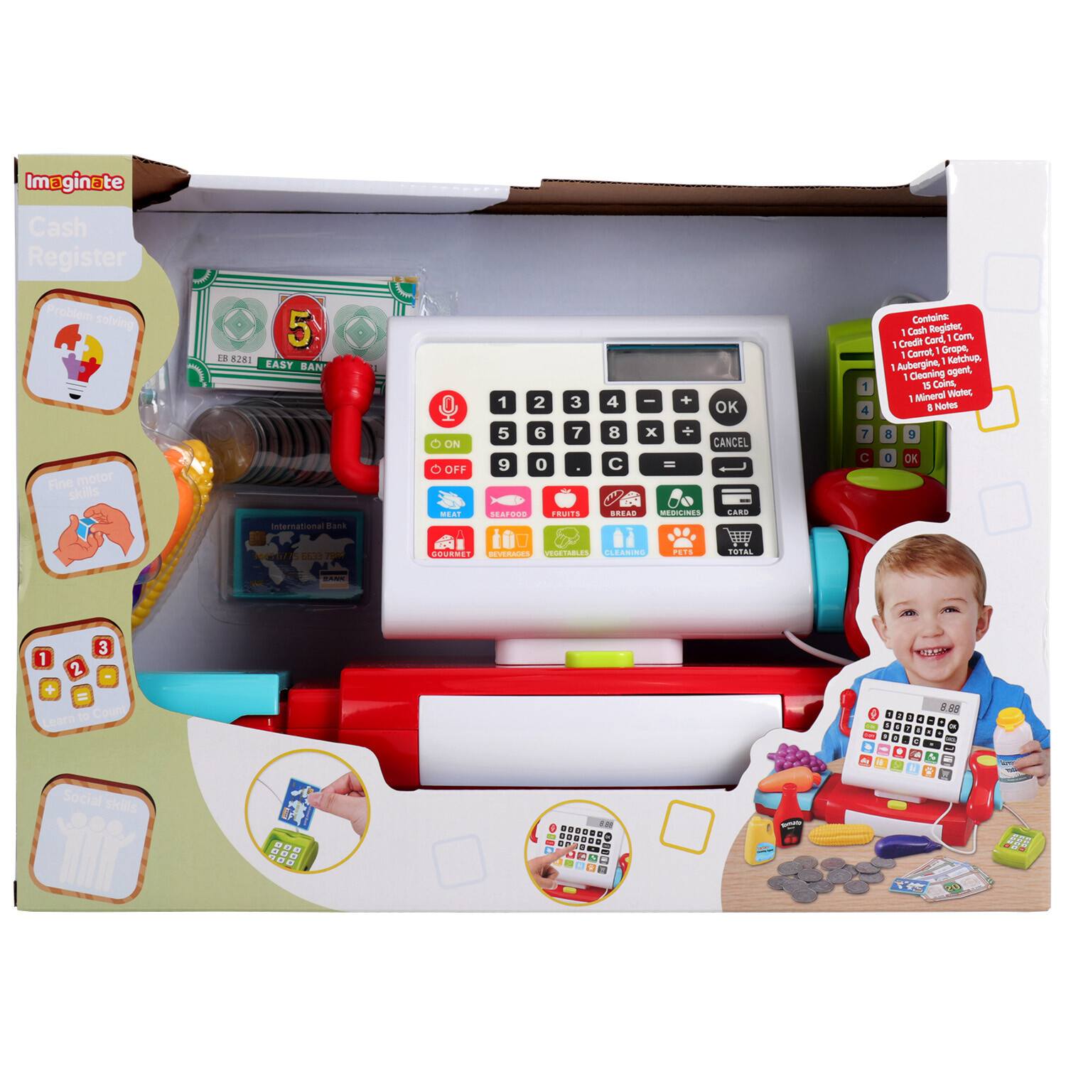 Kids Cash Register - Multicolour Image 1