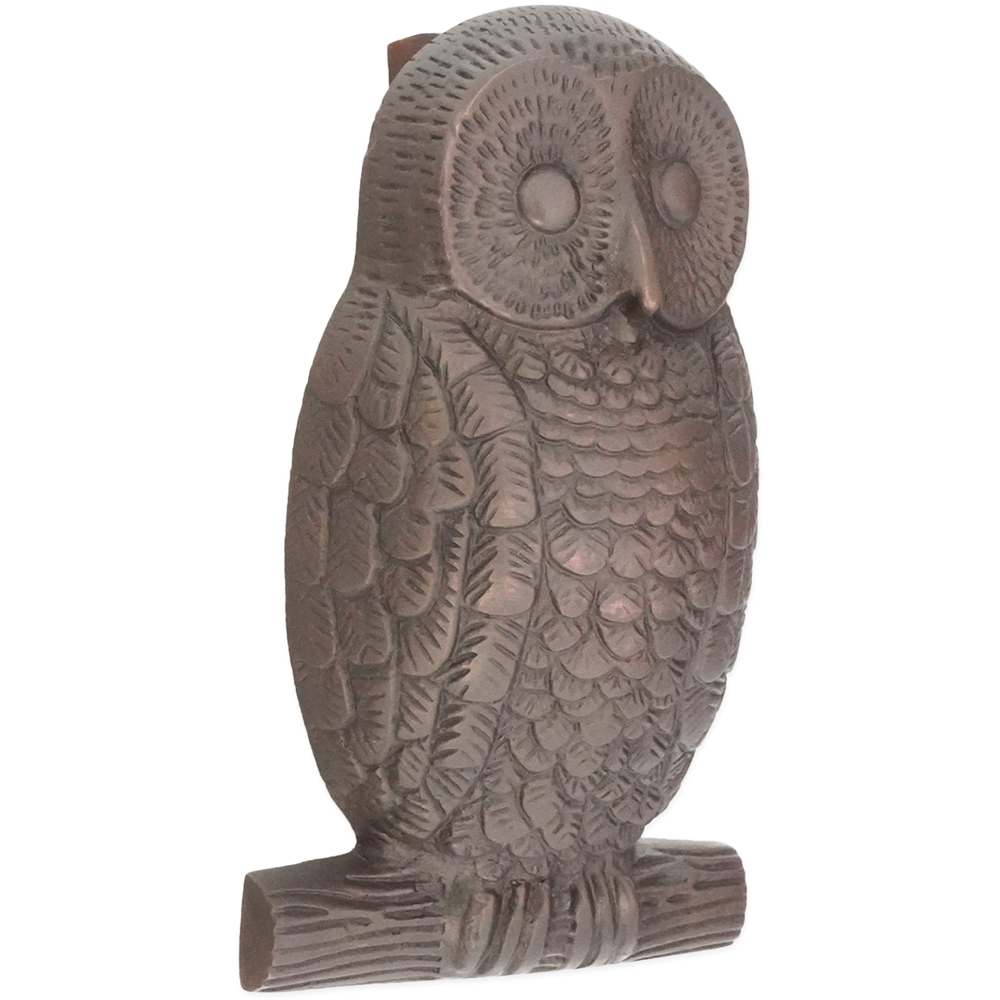 Spira Brass Aged Bronze Owl Door Knocker Image 1