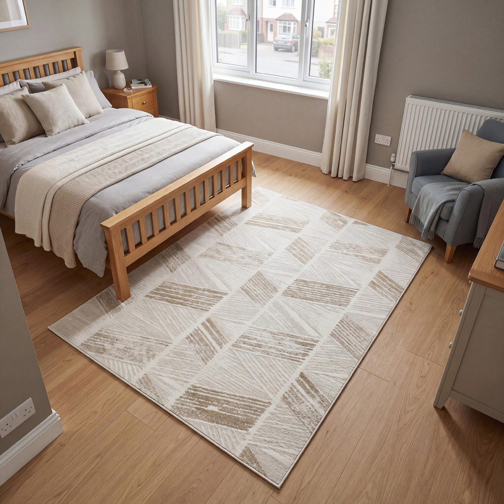 Arthouse Muse Zig Zag Natural Rug 120 x 170cm Image 6