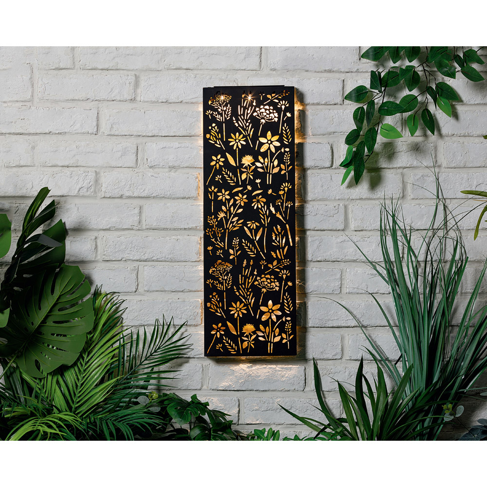Avilo Smart Solar Silhouette Sconce Image 5