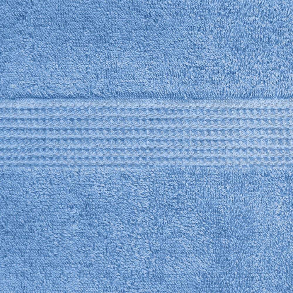 Mayfair Egyptian Cotton Blue Bath Sheet Set of 2 Image 4