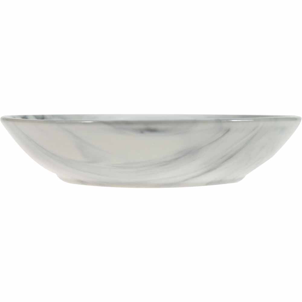 Wilko Marble Design Pasta Bowl Image 2